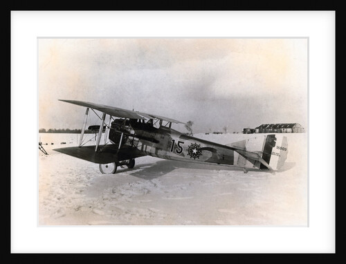 World War I Biplane by Anonymous