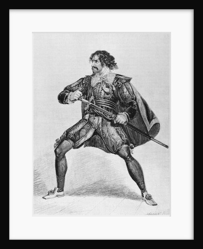 Junius Brutus Booth as Sir Giles Overreach by Anonymous