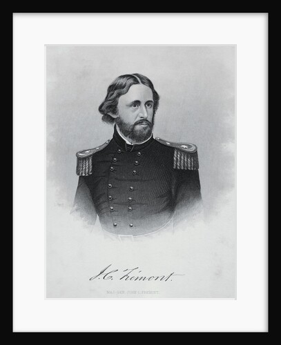 Portrait of Major General John C. Fremont by Anonymous