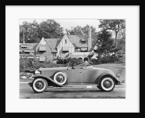 Portrait of the Cadillac V-Roadster by Anonymous