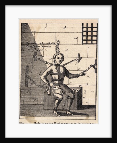 Man in Chains by Anonymous