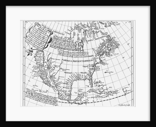 Early Map of America by Anonymous