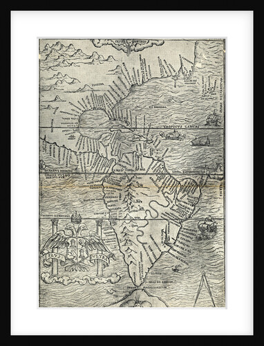 Early Map of America by Anonymous
