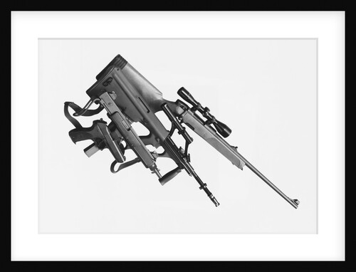 Display of Illegal Sniper Weapons and Pistol by Anonymous