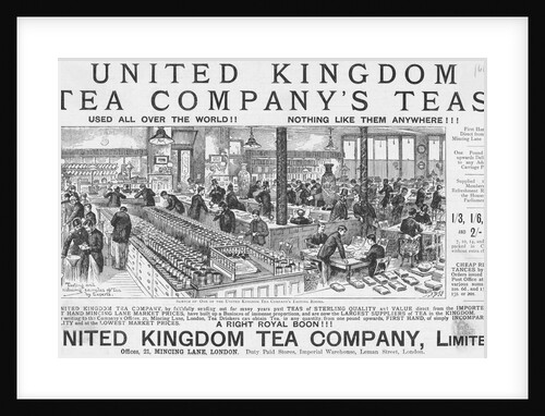 Tea Company Advertisement by Anonymous