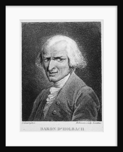 Paul Henri D'Holbach by Anonymous