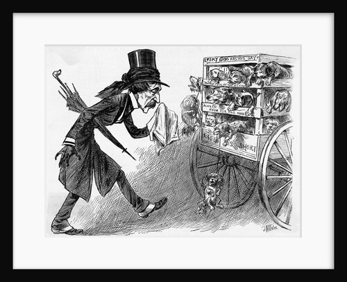 Cartoon of Henry Bergh by Anonymous