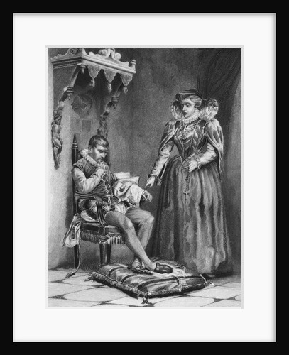 Catherine De' Medici Pointing at Charles IX by Anonymous