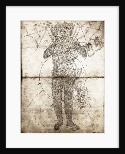 Botticelli's Drawing for Dante's Inferno by Anonymous
