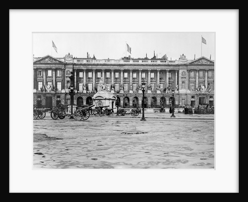 Exterior of the Hotel Crillon by Anonymous