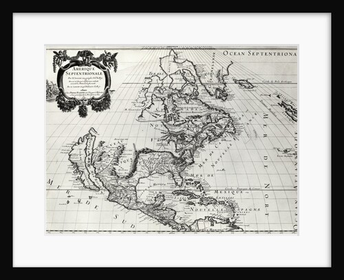 Early Map of North America by Anonymous