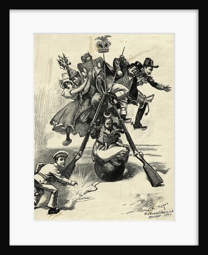 The Armed Peace Of Europe In 1897. by Anonymous