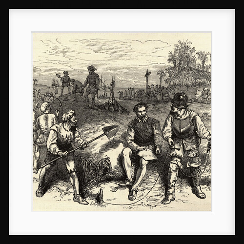 Laying out of St. Augustine by Anonymous