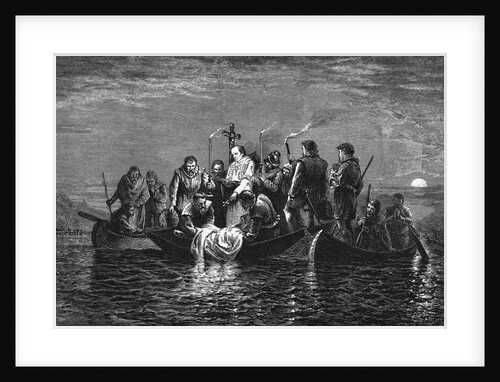 Burial of Hernando de Soto by Anonymous
