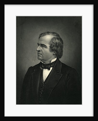 Portrait of President Andrew Johnson by Anonymous
