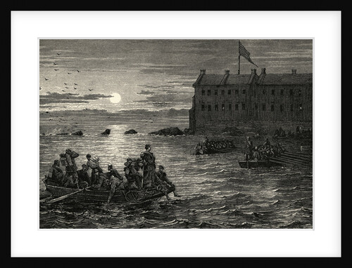 Major Robert Anderson Occupying Fort Sumter by Anonymous