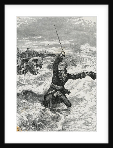 James Wolfe Leading Attack by Anonymous