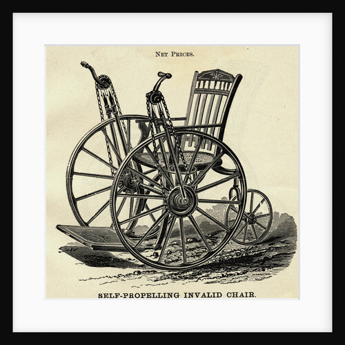 Early Wheelchair by Anonymous