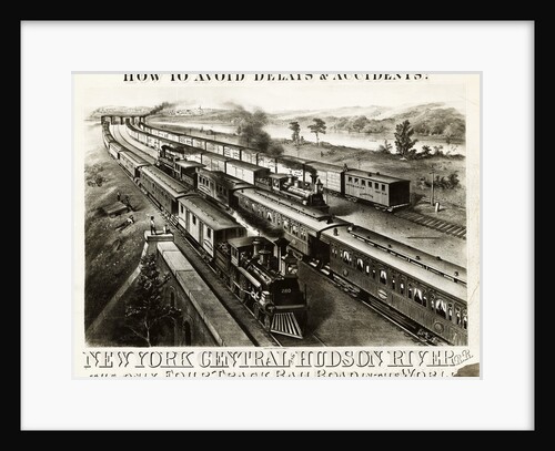 New York Central and Hudson River Railroad by Anonymous