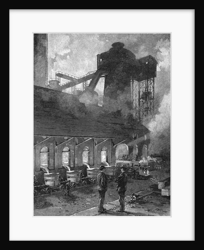 Modern Blast Furnace by Anonymous