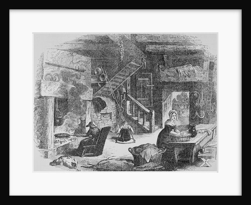 Interior of Early Farm's Kitchen by Anonymous
