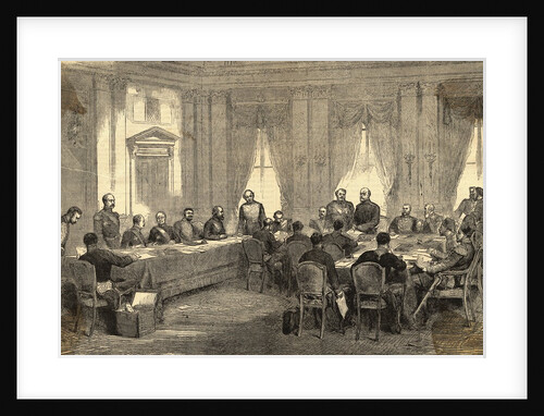 Illustration of Politicians Meeting in Berlin by Anonymous
