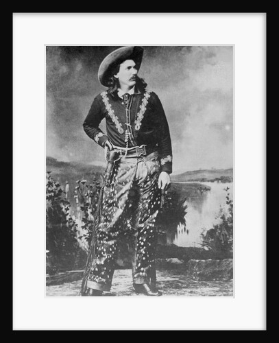 Portrait of Cowboy Buck Taylor by Anonymous