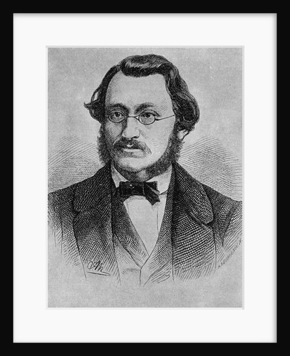 Portrait from Engraving of Max Bruch by Anonymous