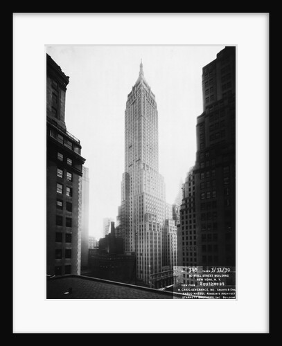 Wall Street Building by Anonymous