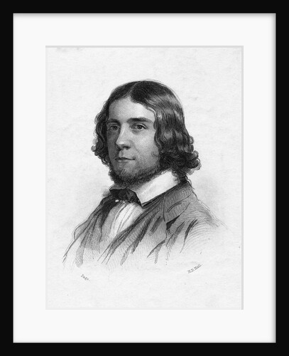 Portrait of Author James Russel Lowell by Anonymous