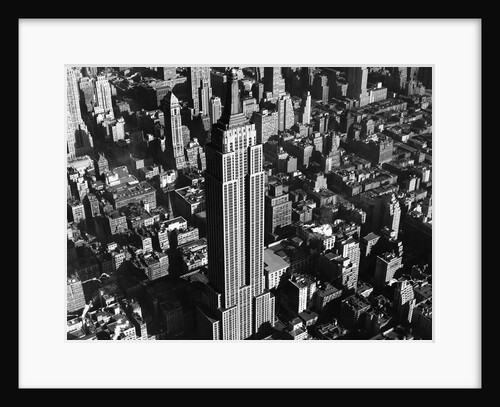 Empire State Building and Surroundings by Anonymous