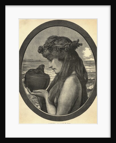 Pandora Opening Her Box by Anonymous