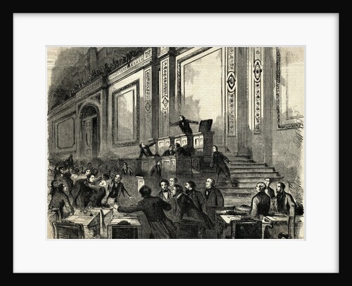 Illustration of Argument at House of Representatives by Anonymous