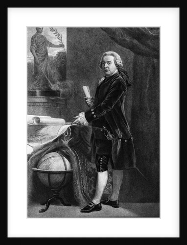 Portrait of John Adams from Side by Anonymous
