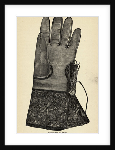 Illustration of Hawking Glove by Anonymous