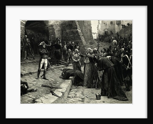 Napoleon at the Revolt of Pavia by Paul Emile Boutigny