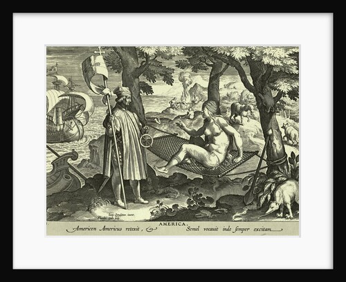 Scene from America Discoveries by Anonymous