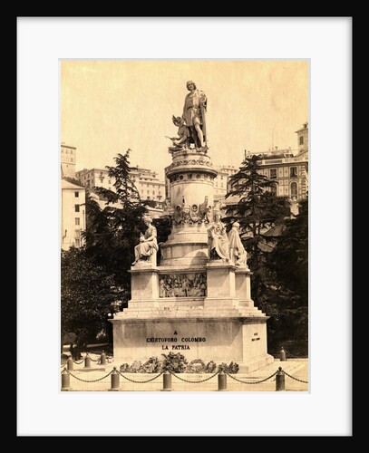 Statue of Christopher Columbus by Anonymous