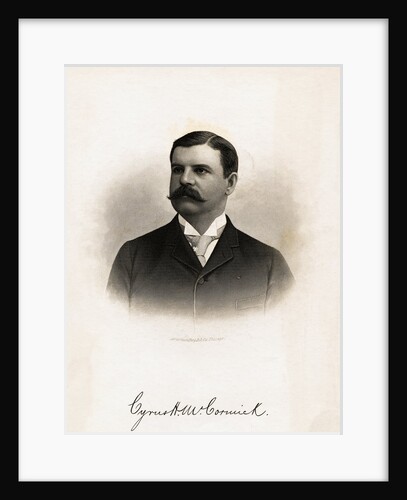 Portrait of Cyrus McCormick, Jr. by Anonymous