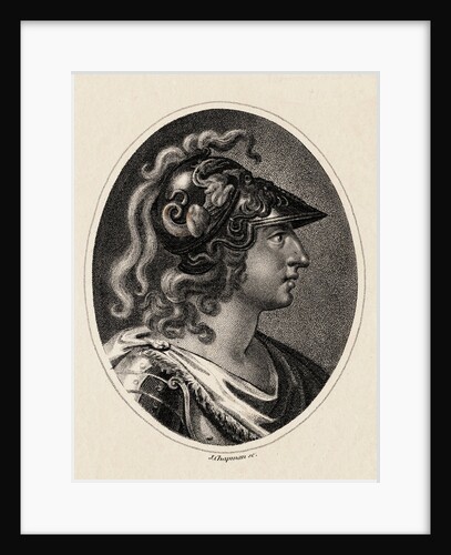 Engraving of Alexander the Great by J. Chapman