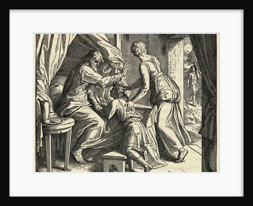 Jacob Taking Blessing from Esau by Anonymous