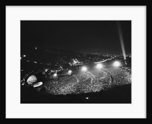 Hollywood Bowl at Night by Anonymous