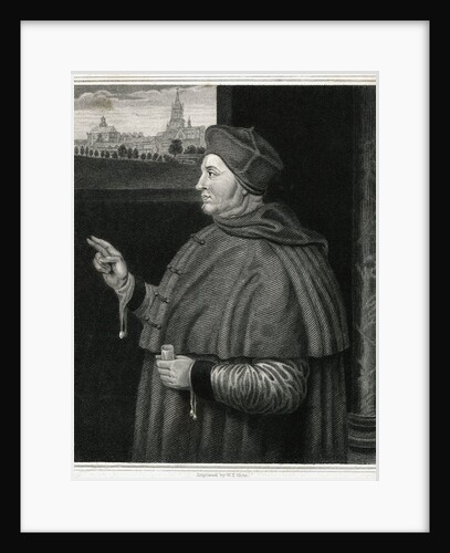Side View of Cardinal Wolsey by Anonymous