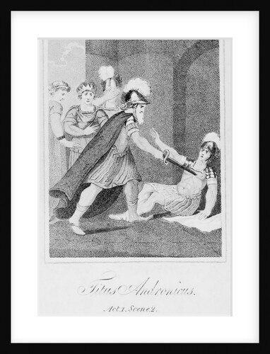 Scene from Titus Andronicus by Anonymous