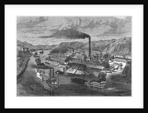 Iron Mills Of Jones & Laughlins, Pa by Anonymous