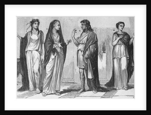 Four Figures of Ancient Greece by Anonymous