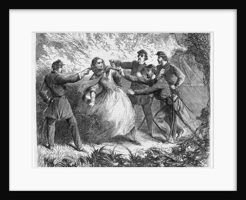 Men of Wilson Corps Capturing Jefferson Davis by Anonymous