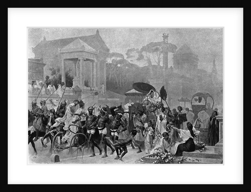 Appian Way in Time of Augustus by Anonymous