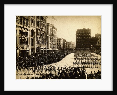 Military Parade for Columbus Celebration by Anonymous