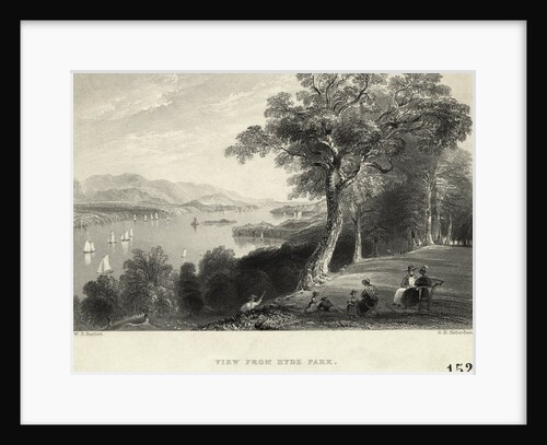 View of Hudson River From Hyde Park by Anonymous